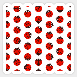 Ladybugs Sticker